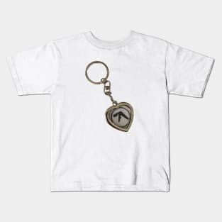 Aphex Twin Logo Heart Keychain Kids T-Shirt